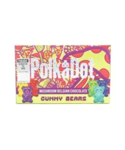 Polkadot Gummy Bears Chocolate Bar picture